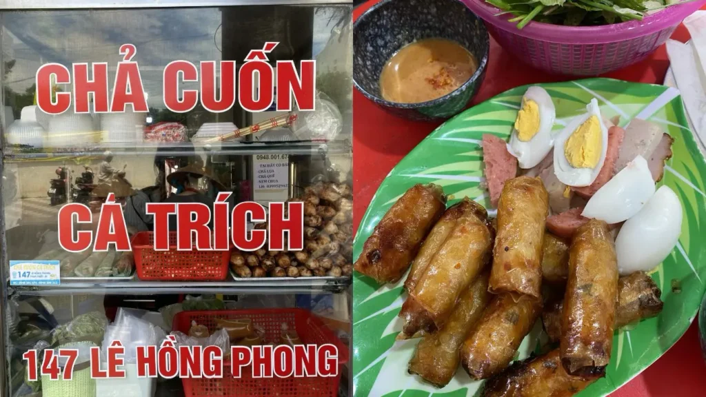 Chả cuốn cá trích Phan Thiết