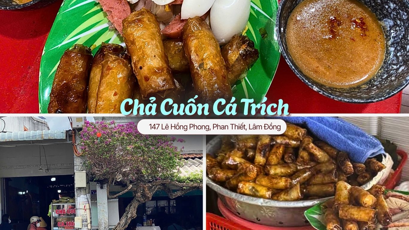 Chả Cuốn Cá Trích Phan Thiết