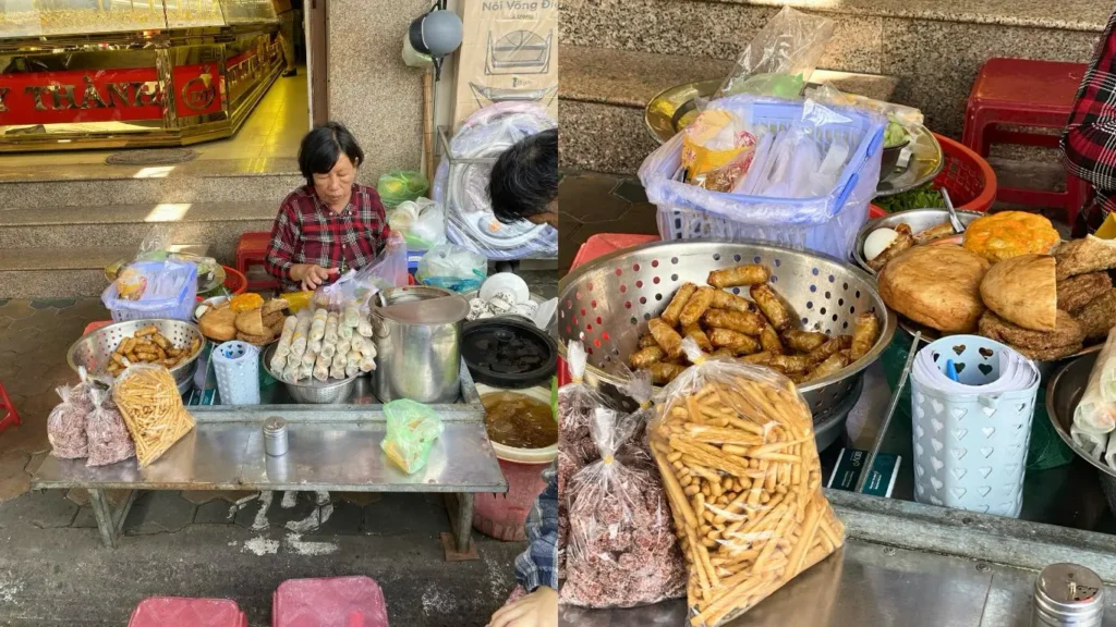 Chả mực, chả cá cô Loan (hình như không có Google Maps)