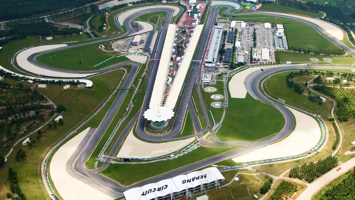 Toàn cảnh Sepang International Circuit tại Malaysia