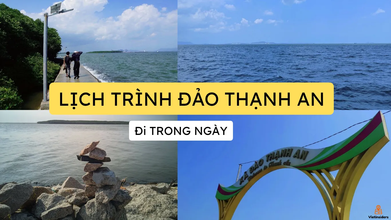 lịch trình đảo thạnh an trong ngày